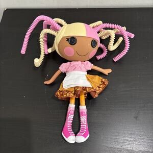Lalaloopsy Silly Hair Doll Scoops Waffle Cone Full Size 12” Outfit & Shoes EUC